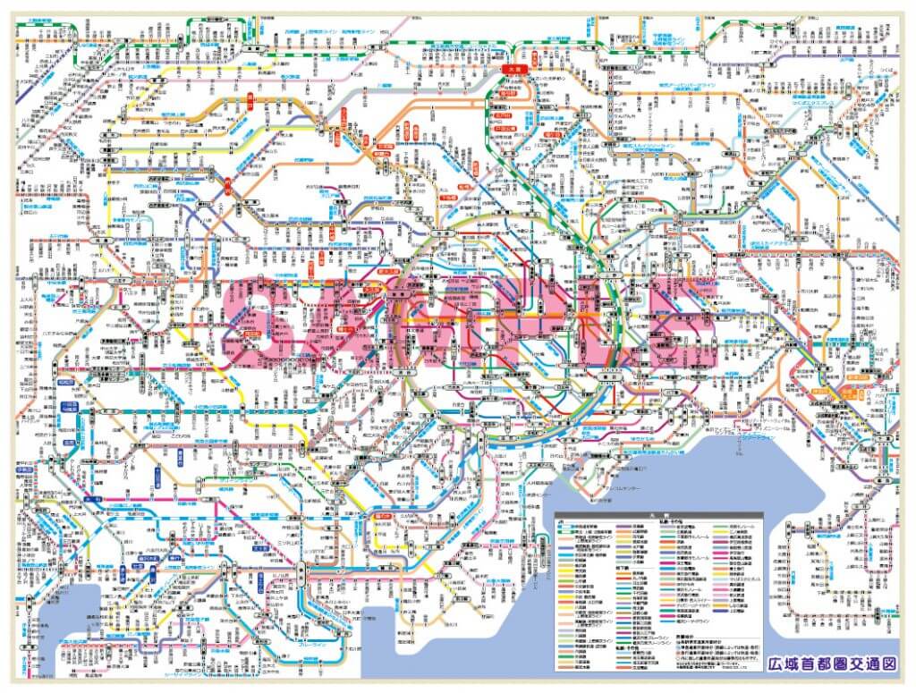 制作実績 鉄道路線図 株式会社 ジェオ Geo