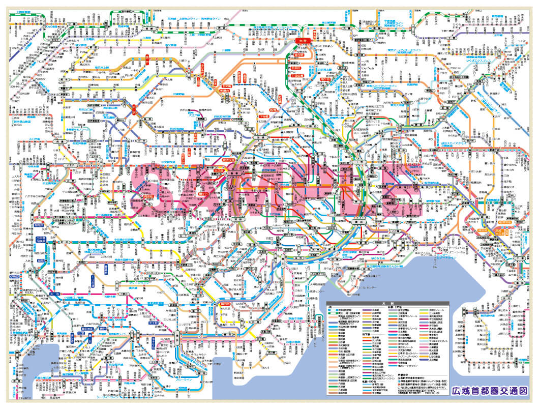 鉄道路線図